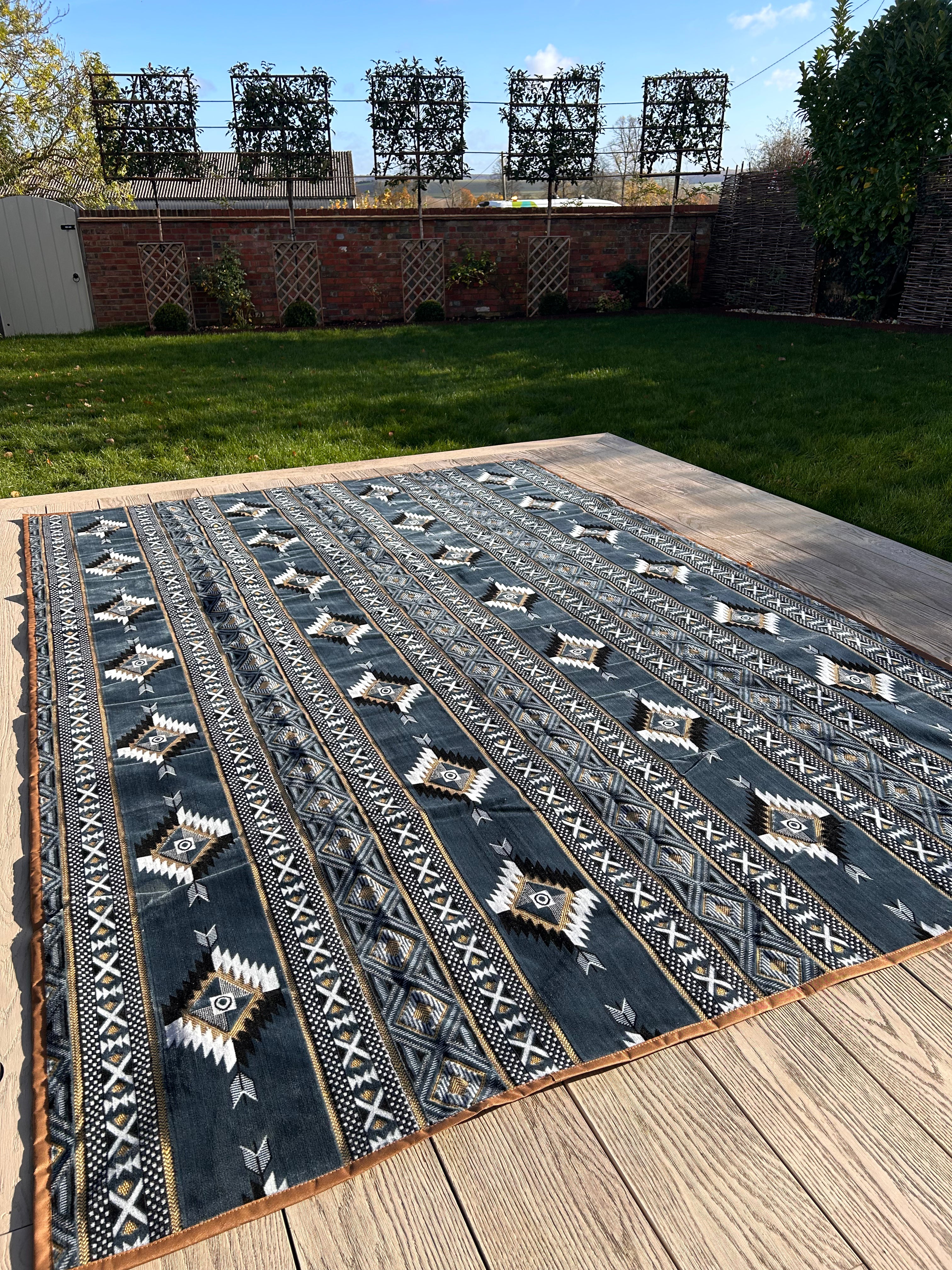 2x3m Rug SAFIRA GREY 2x3m OUTDOOR RUG – Intrepid Home